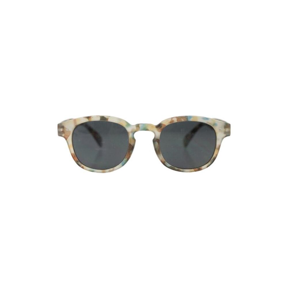 Izipizi Unisex Kids Tortoise Shell Print Square Frame Sunglasses Multicolor